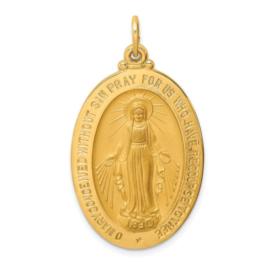 Gold Miraculous Medal Pendants