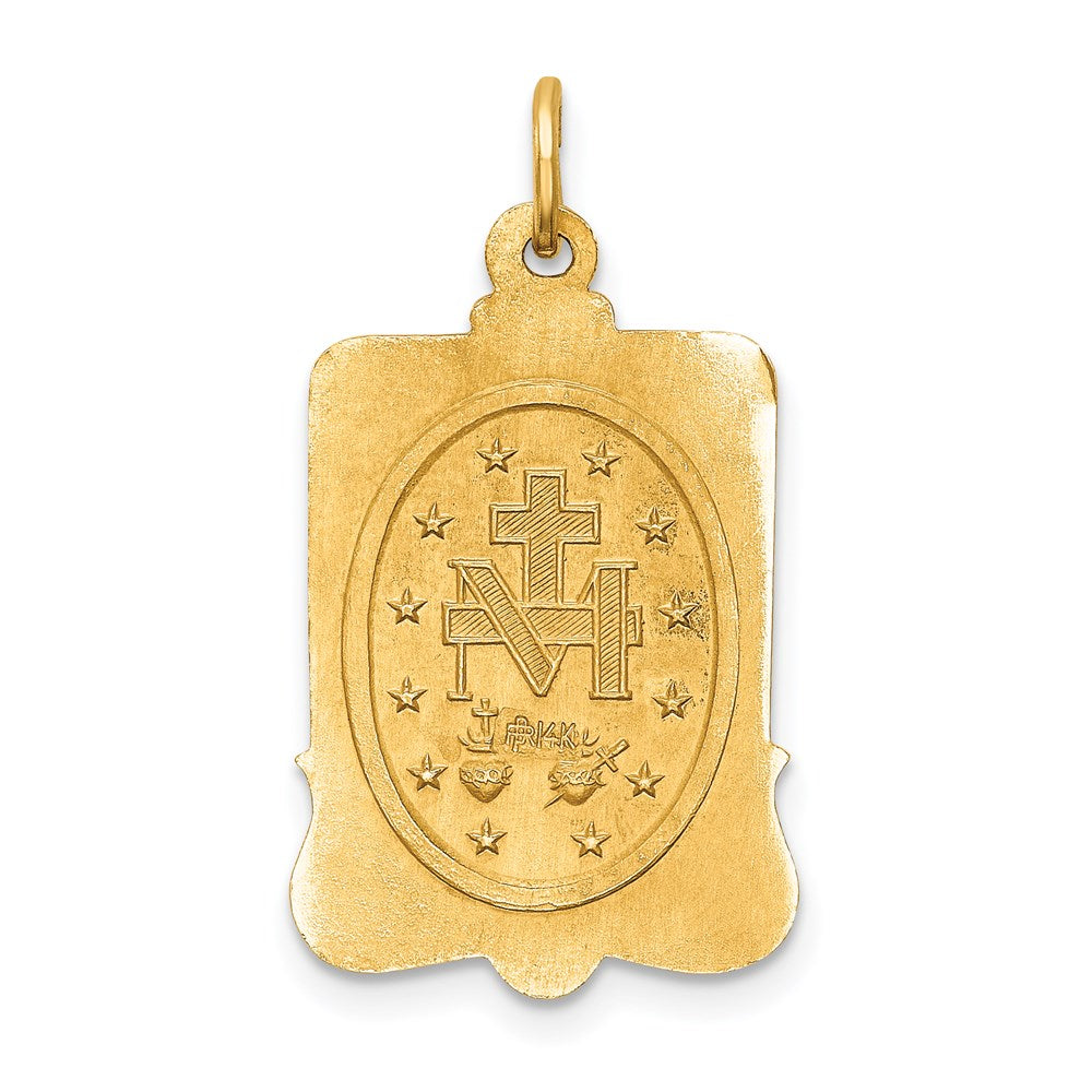 Gold Miraculous Medal Pendants