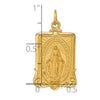Gold Miraculous Medal Pendants
