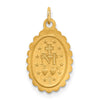 Gold Miraculous Medal Pendants