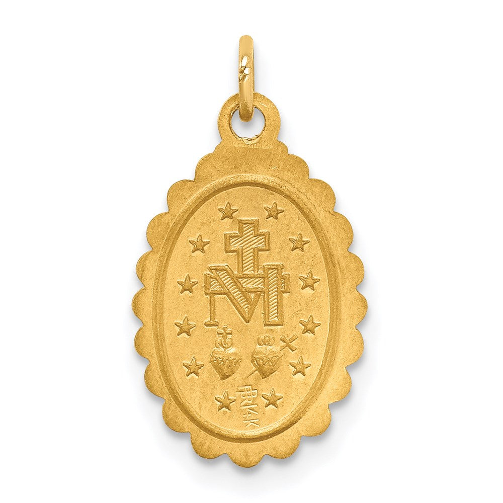 Gold Miraculous Medal Pendants
