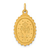 Gold Miraculous Medal Pendants