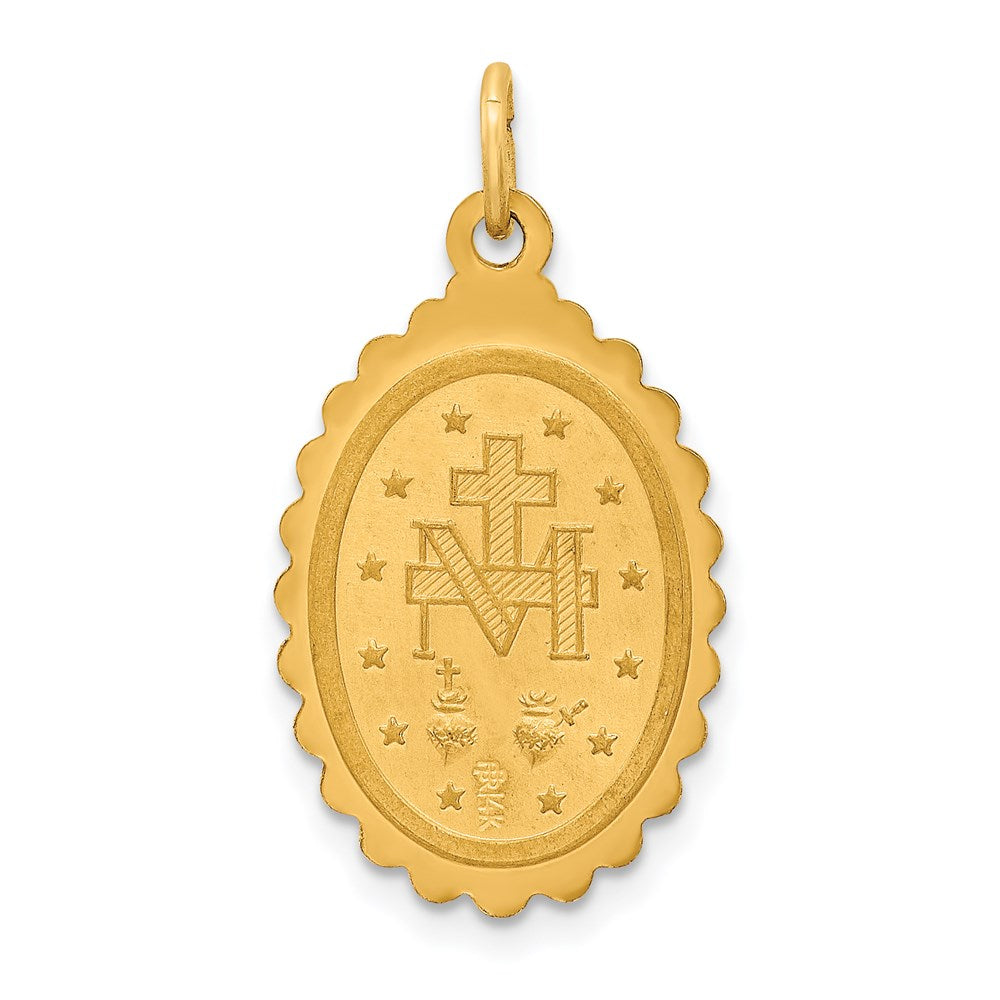 Gold Miraculous Medal Pendants