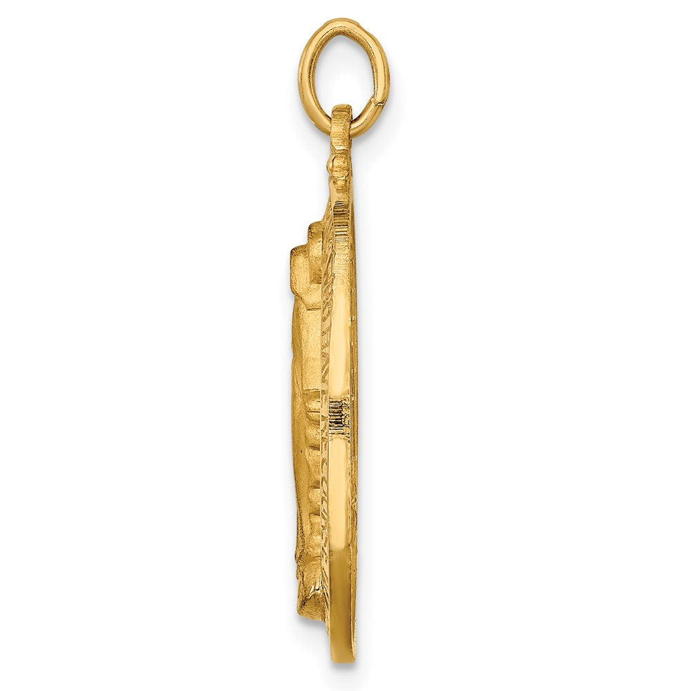 Gold Miraculous Medal Pendants