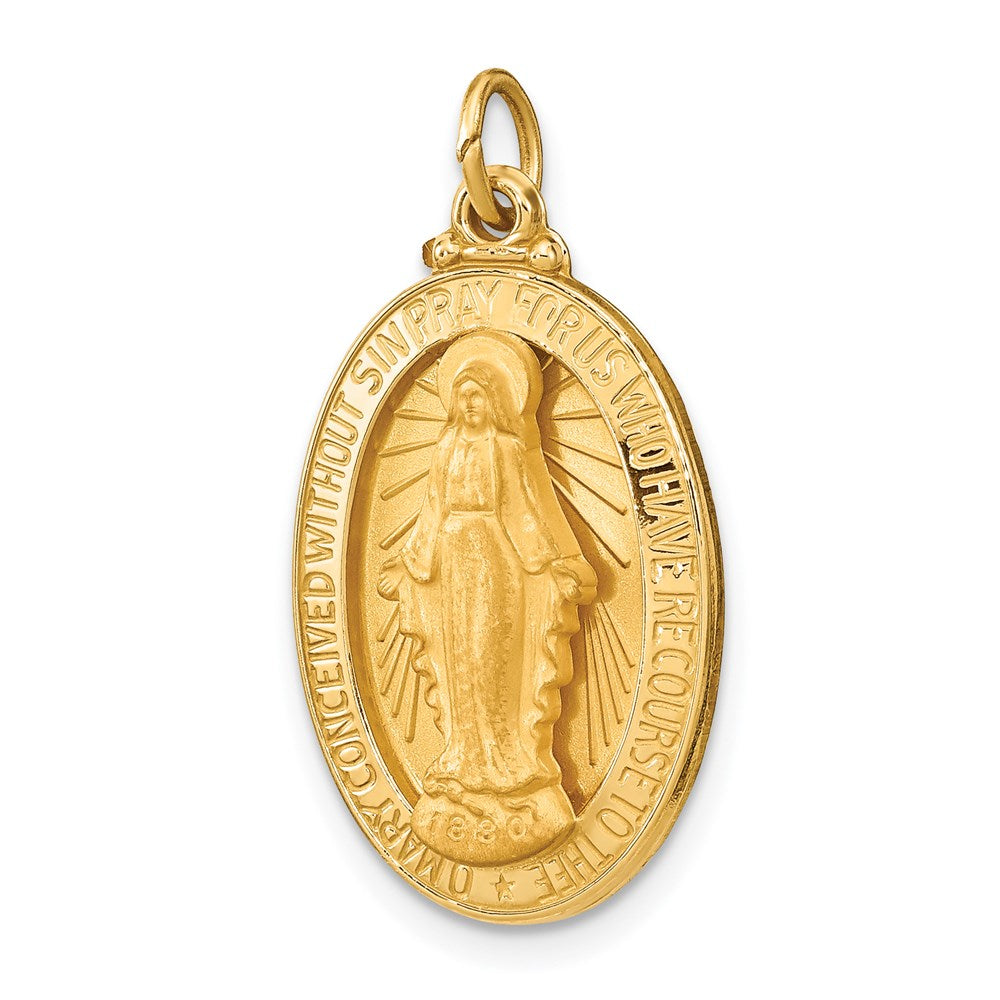 Gold Miraculous Medal Pendants