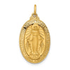 Gold Miraculous Medal Pendants