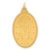 Gold Miraculous Medal Pendants
