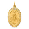 Gold Miraculous Medal Pendants