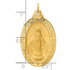 Gold Miraculous Medal Pendants