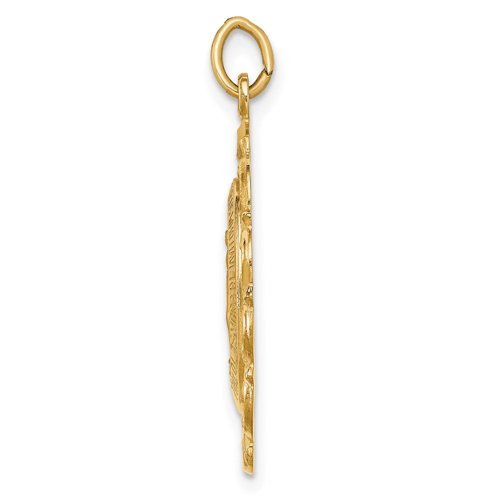 Gold Miraculous Medal Pendants