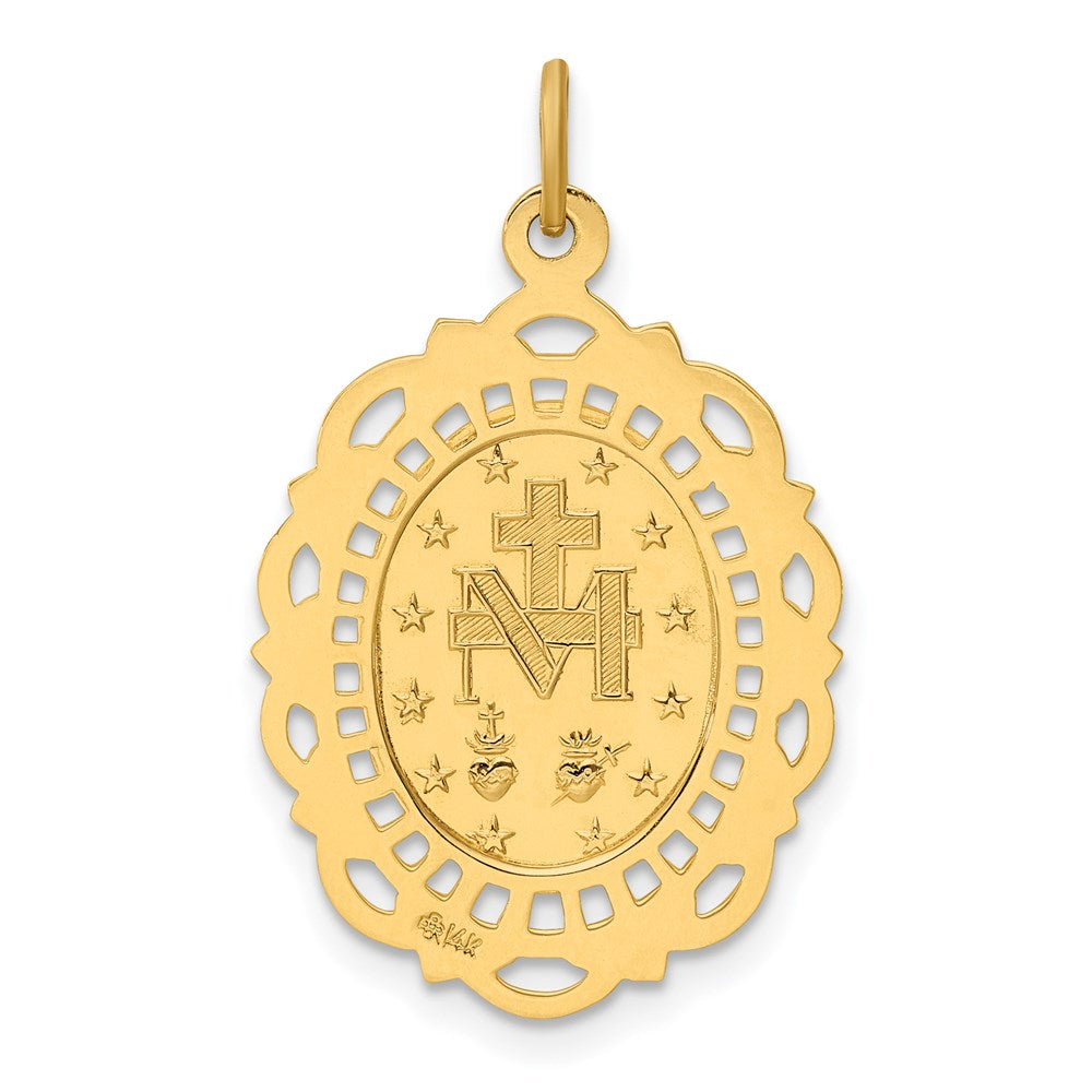 Gold Miraculous Medal Pendants