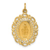 Gold Miraculous Medal Pendants