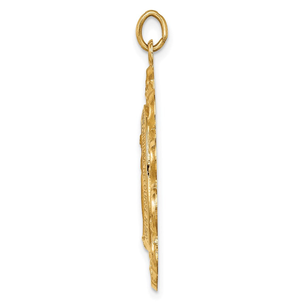 Gold Miraculous Medal Pendants
