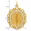 Gold Miraculous Medal Pendants