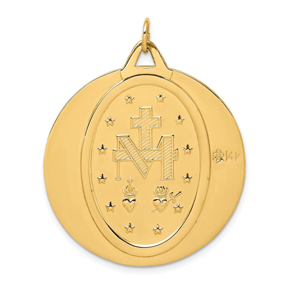 Gold Miraculous Medal Pendants