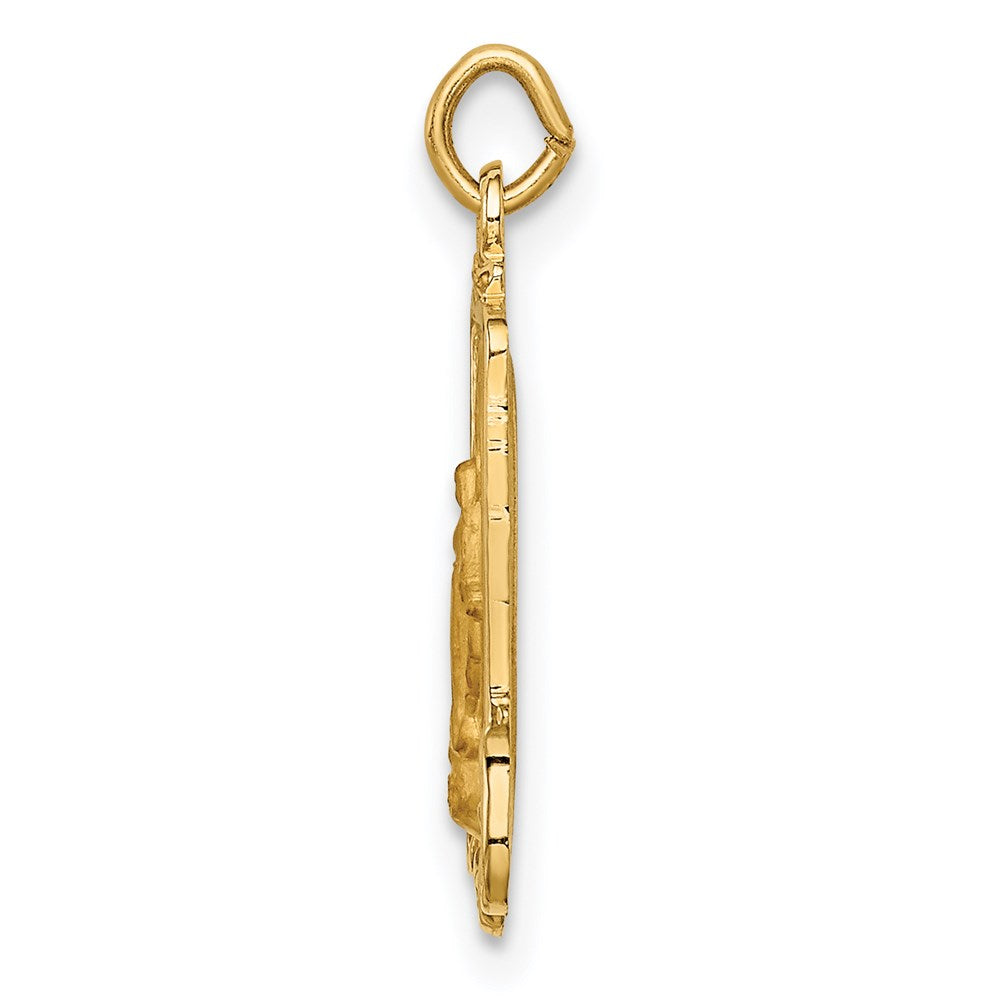 Gold Miraculous Medal Pendants