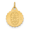 Gold Miraculous Medal Pendants
