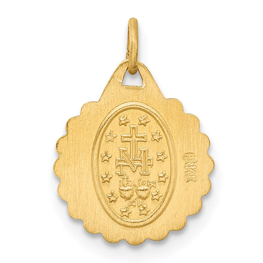 Gold Miraculous Medal Pendants