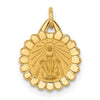 Gold Miraculous Medal Pendants