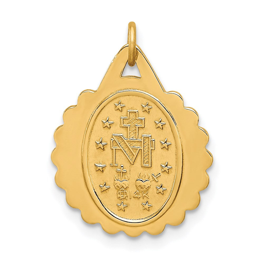Gold Miraculous Medal Pendants