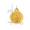Gold Miraculous Medal Pendants