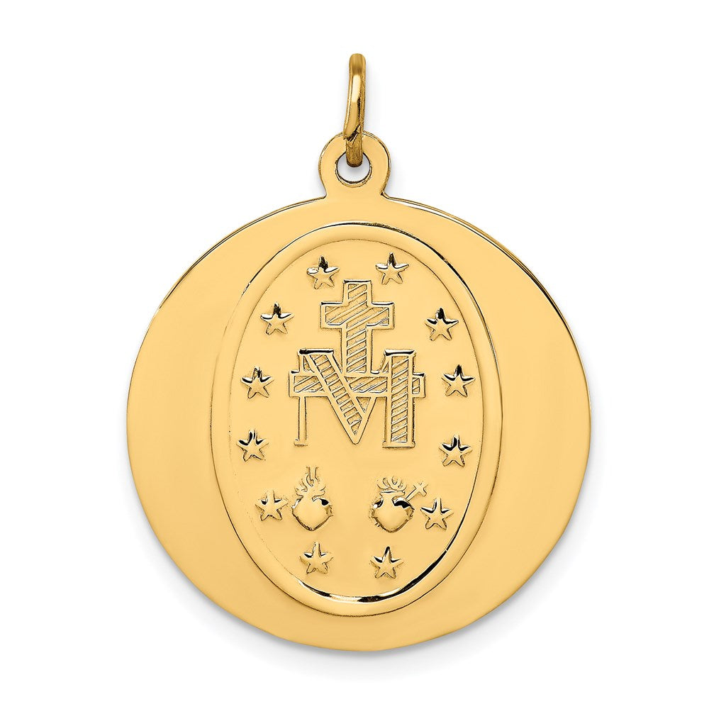 Gold Miraculous Medal Pendants