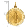 Gold Miraculous Medal Pendants