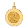 Gold Queen of the Holy Scapular Pendants