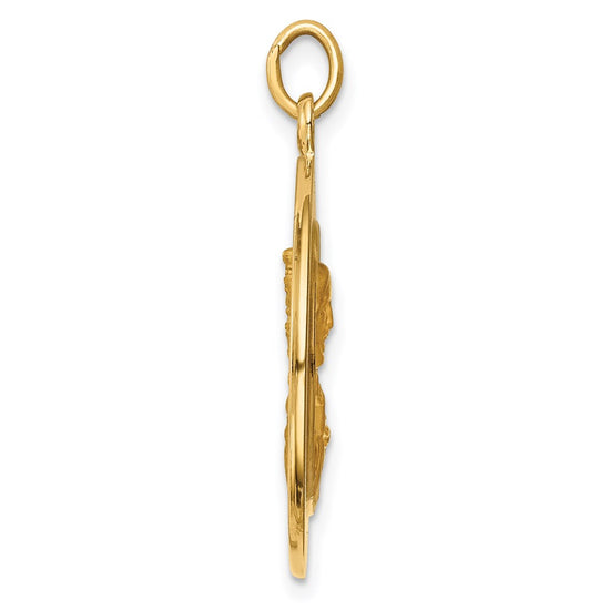 Gold Queen of the Holy Scapular Pendants
