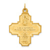 Gold Four Way Medal Pendants