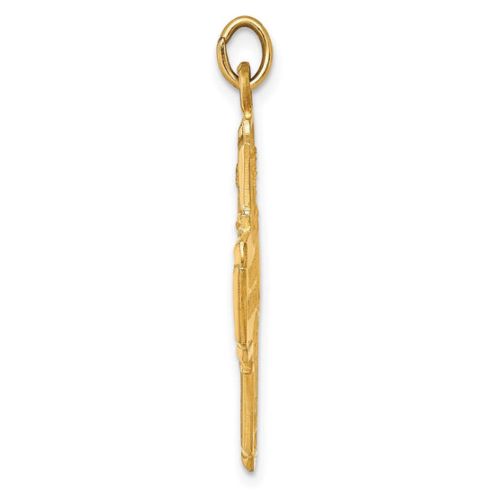 Gold Four Way Medal Pendants