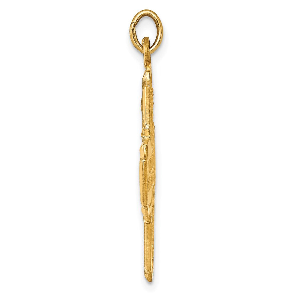 Gold Four Way Medal Pendants