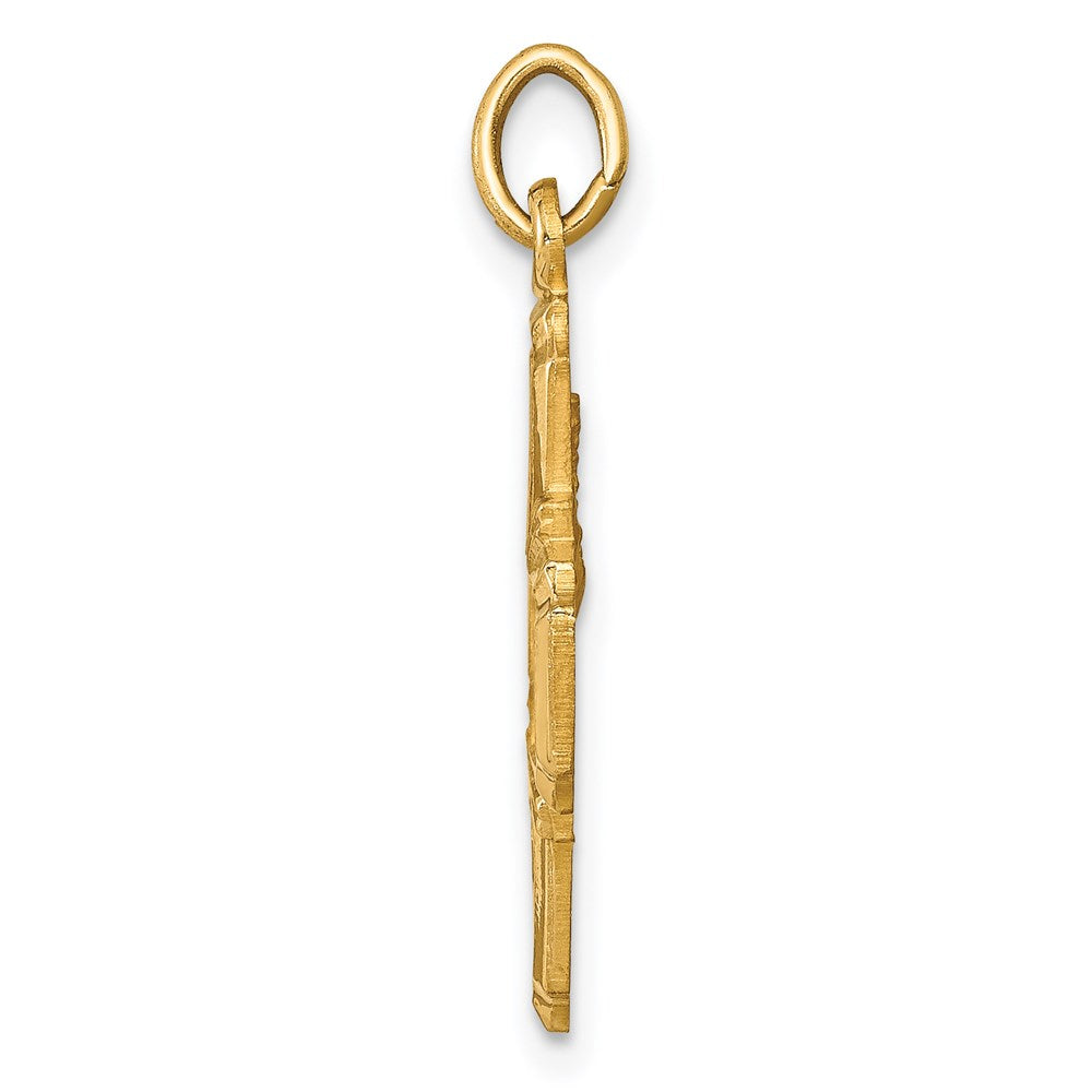 Gold Four Way Medal Pendants