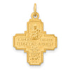 Gold Four Way Medal Pendants