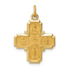 Gold Four Way Medal Pendants