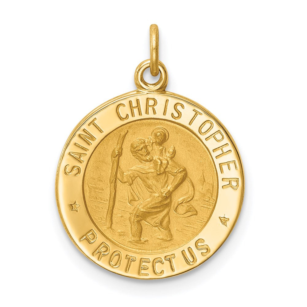 Gold St. Christopher Pendantsv