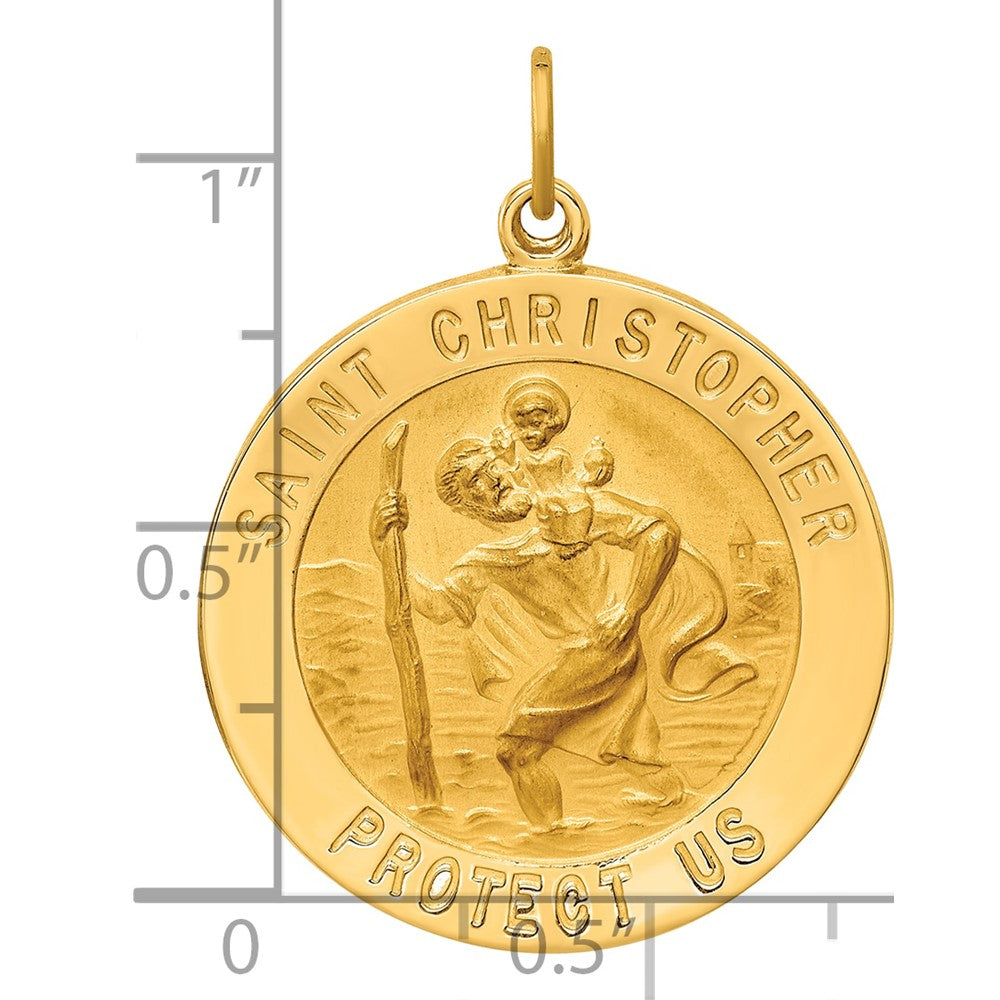 Gold St. Christopher Pendantsv