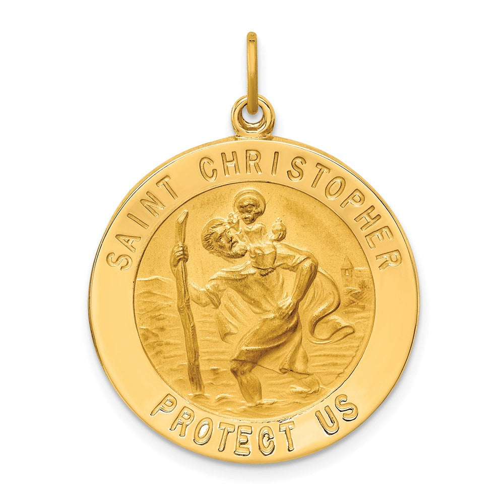 Gold St. Christopher Pendantsv