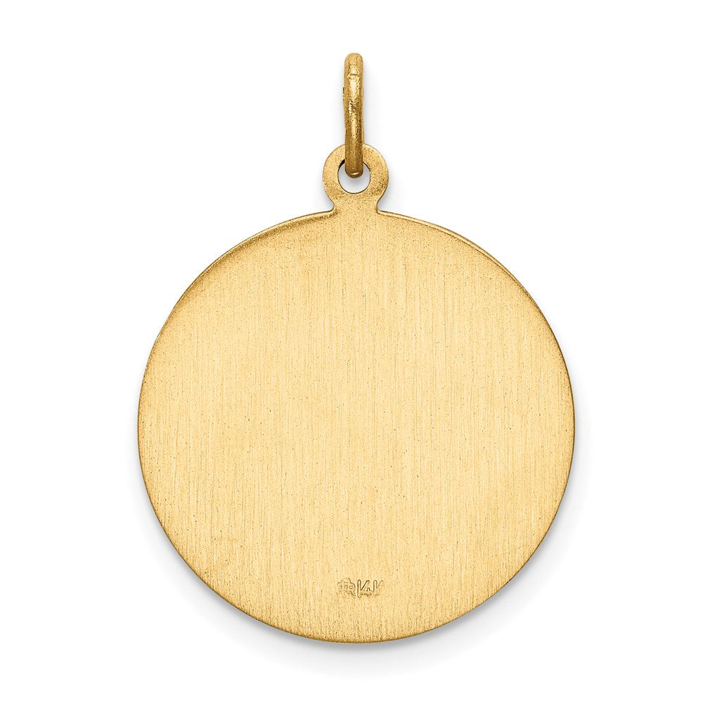 Gold St. Christopher Pendants