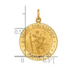 Gold St. Christopher Pendants