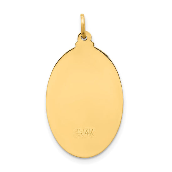 Gold St. Christopher Pendants