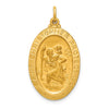 Gold St. Christopher Pendants