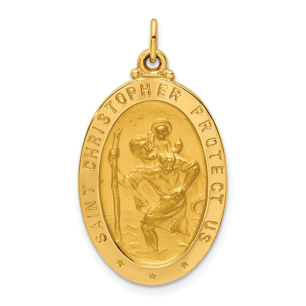 Gold St. Christopher Pendants