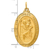Gold St. Christopher Pendants