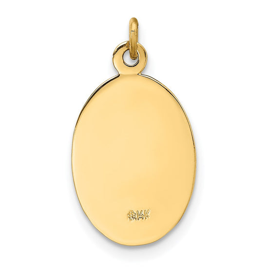 Gold St. Christopher Pendants