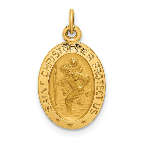 Gold St. Christopher Pendants