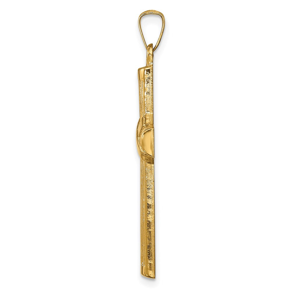 Gold Latin Cross Pendant