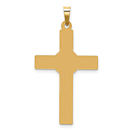 Gold Latin Cross Pendant