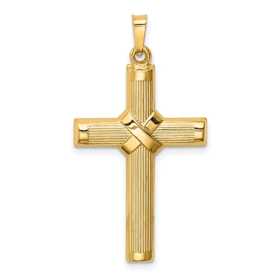Gold Latin Cross Pendant