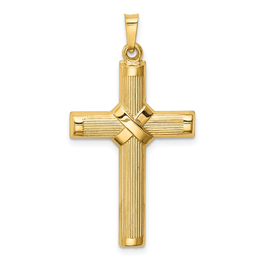 Gold Latin Cross Pendant